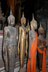 laos, luang prabang buddhas im tempel II