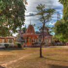 Laos Reise, Wat Don Koh Island HDR