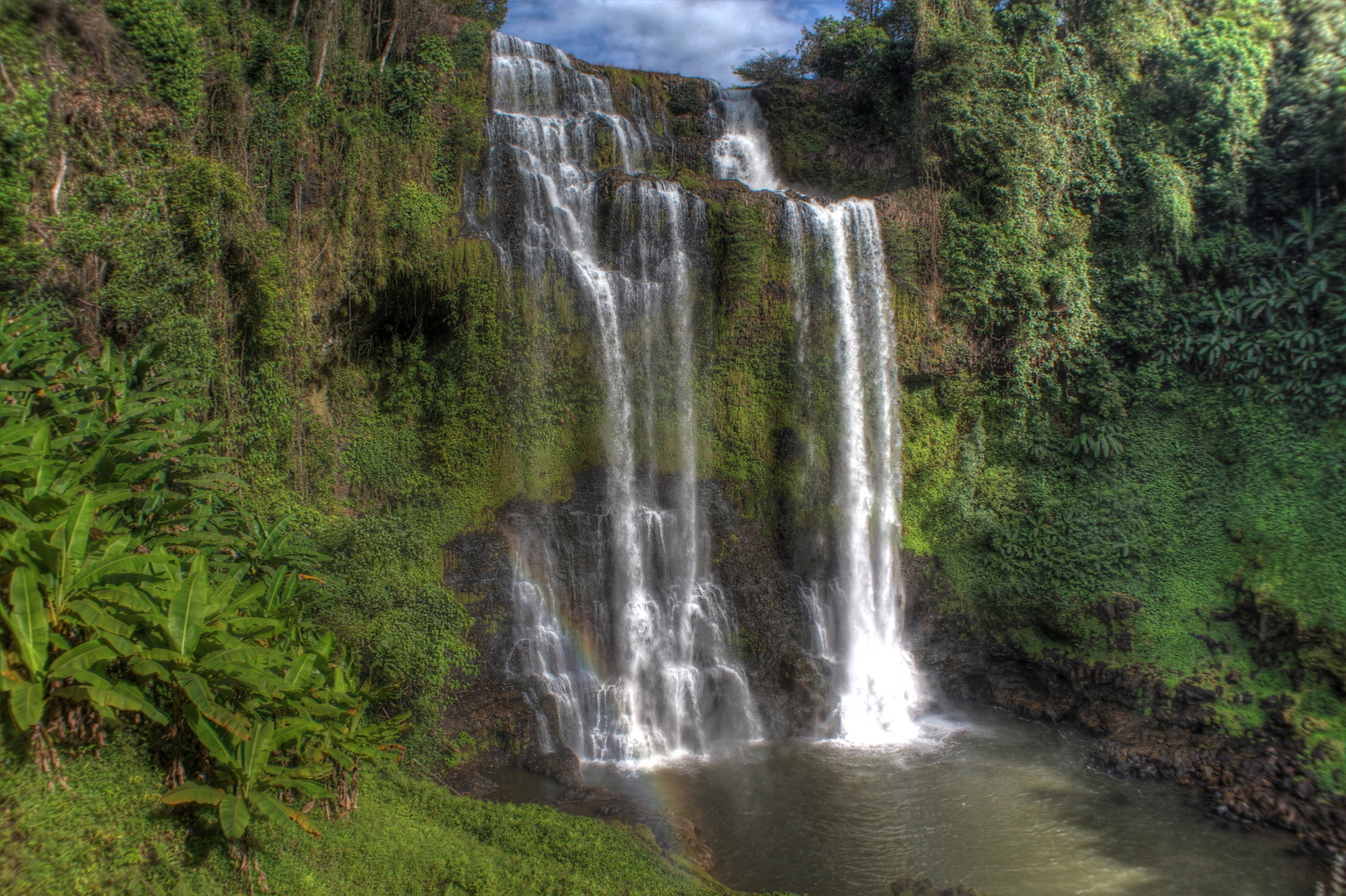 Laos Reise,Bolaven, Tad Yueang