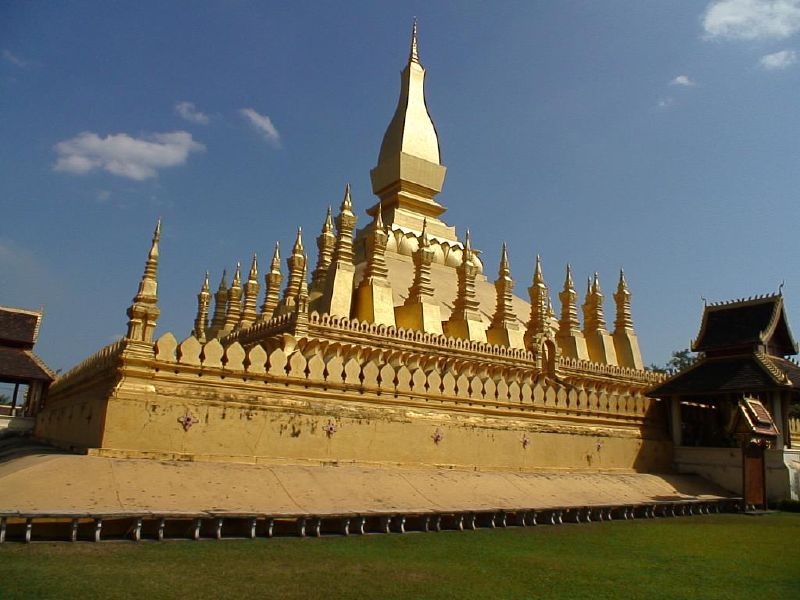Laos Vientiane Wat Luang