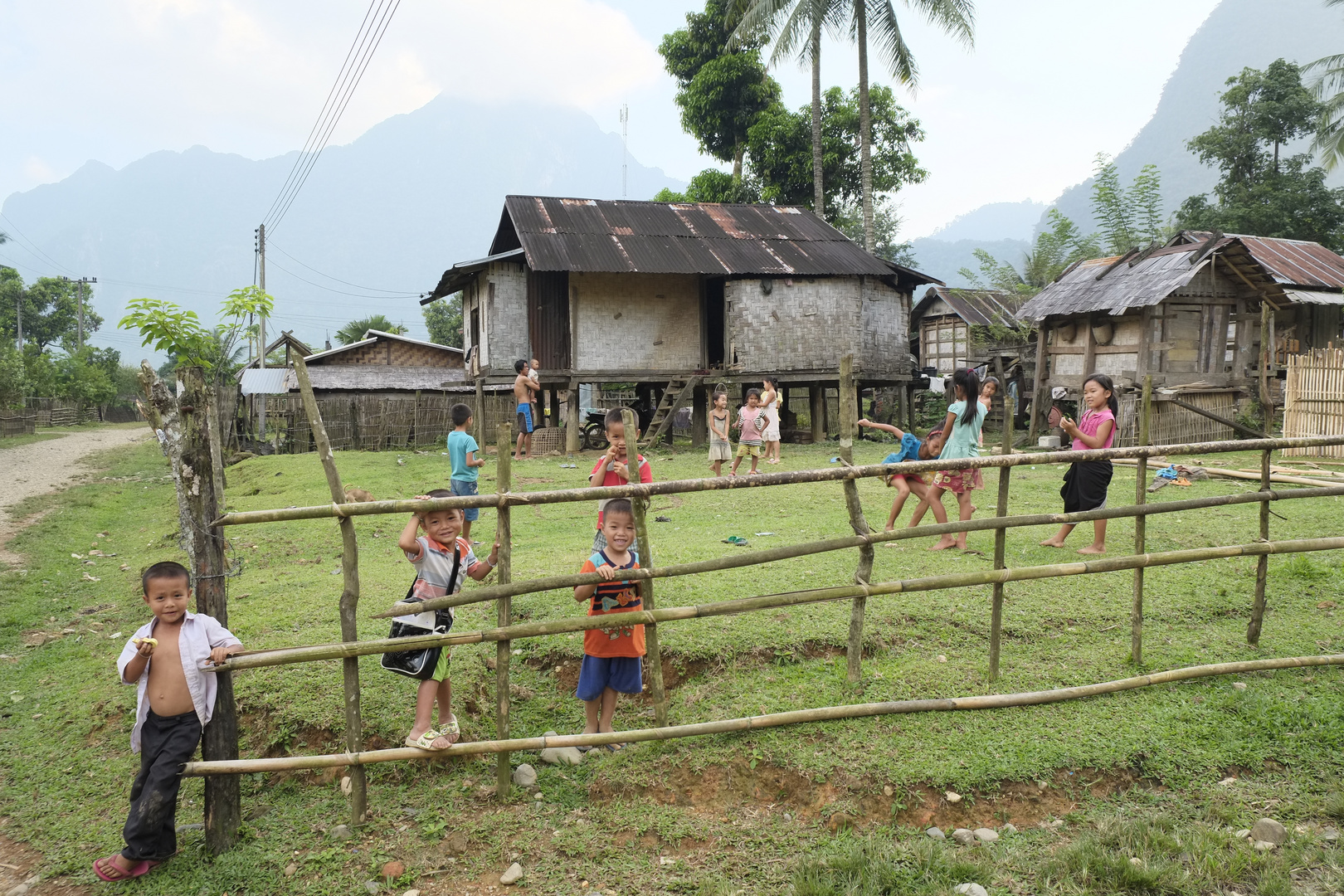 Laos Village Kids