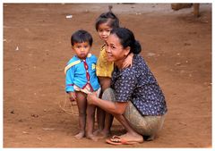 Laotische  Familie