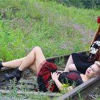 LaPaDu Modelshooting .....  Wibke und Abby 