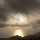 LaPalma: Abendsonne in den Wolken