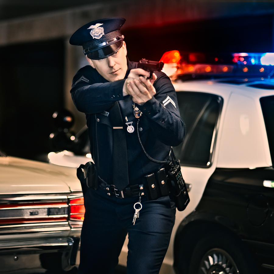 LAPD Officer Foto & Bild | erwachsene, menschen bei der arbeit