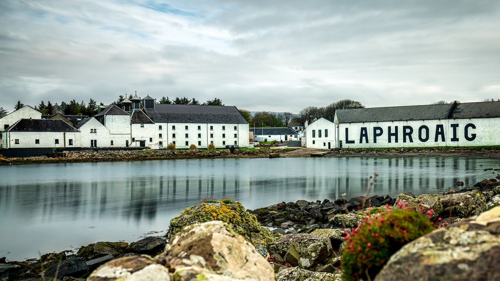 Laphroaig Distillery Foto & Bild beach, wasser, schottland Bilder auf