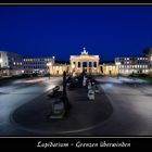 Lapidarium - Grenzen überwinden