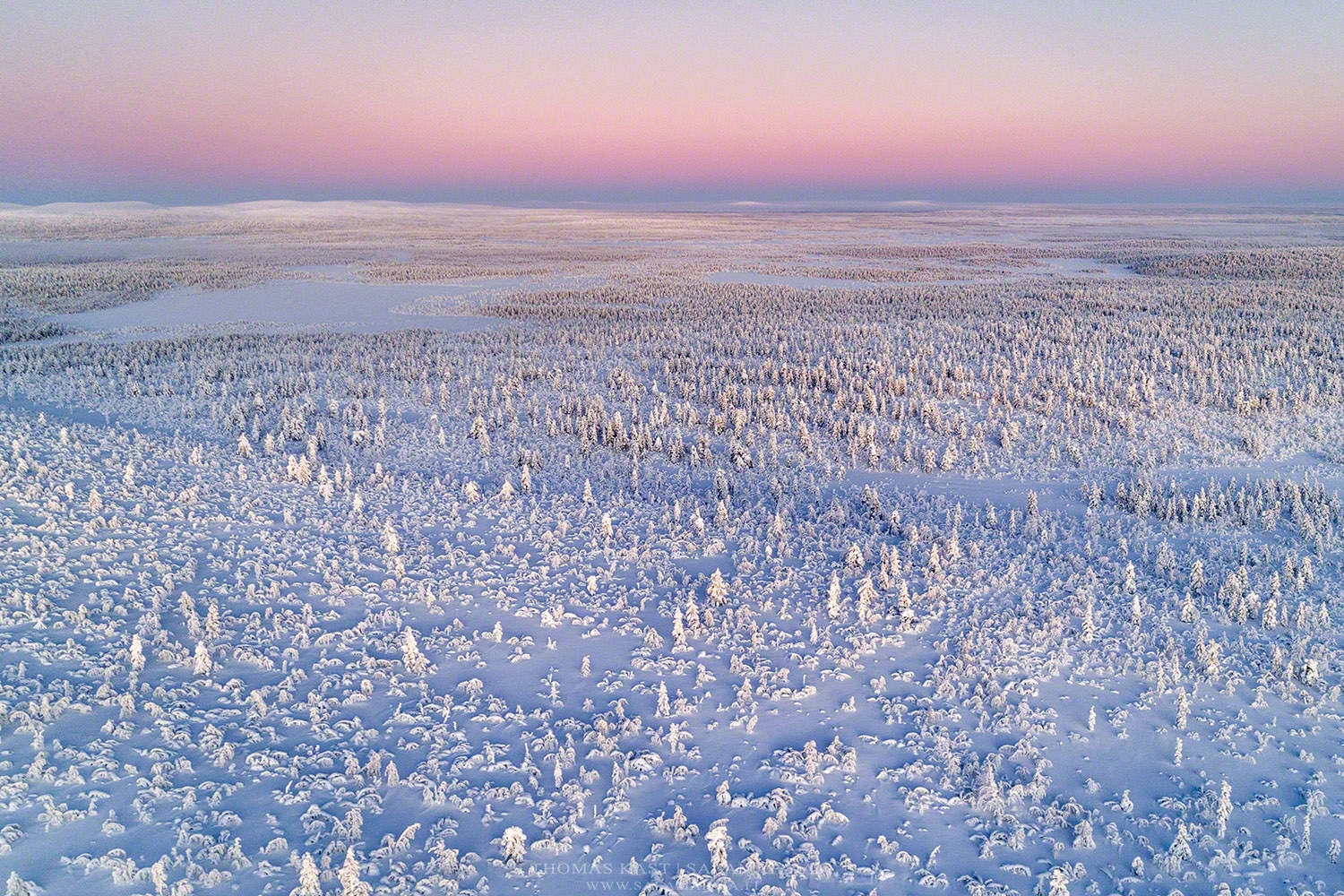 Lapland winter ocean / Lapplands Wintermeer