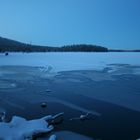 Laponie lac gelé