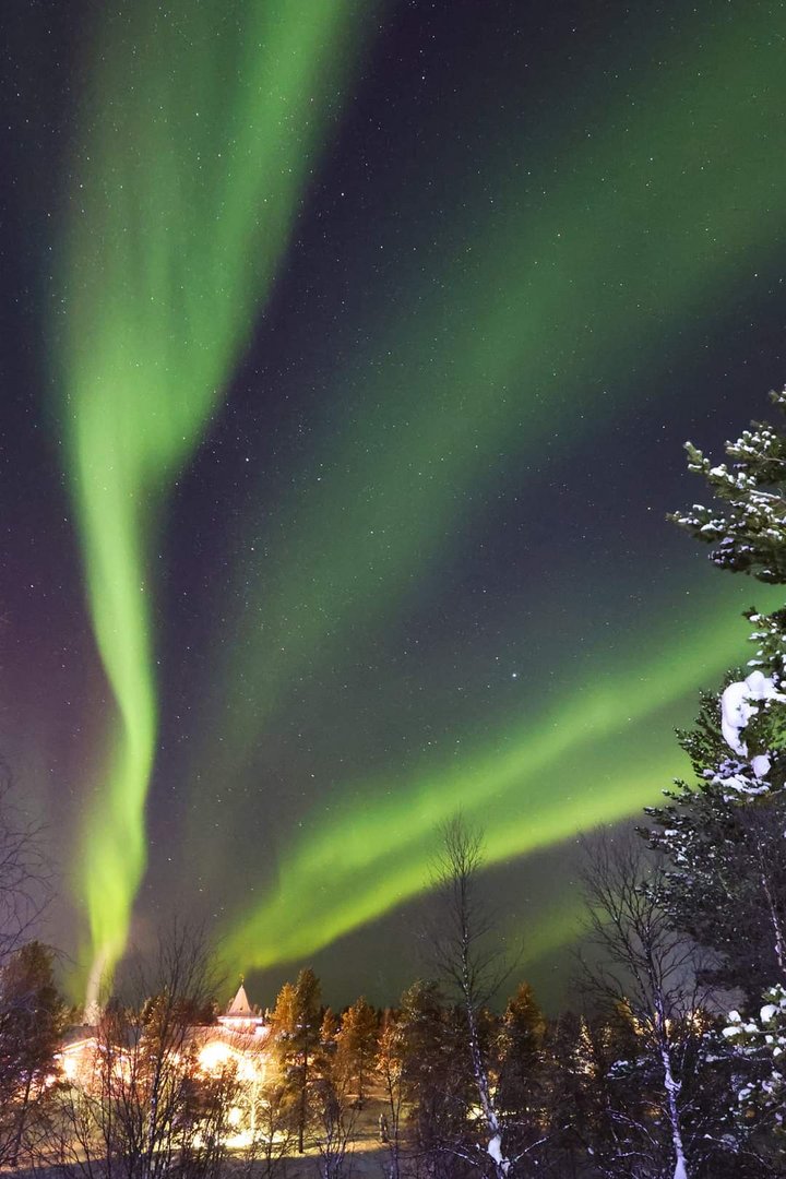 Lapplands polare Nächte