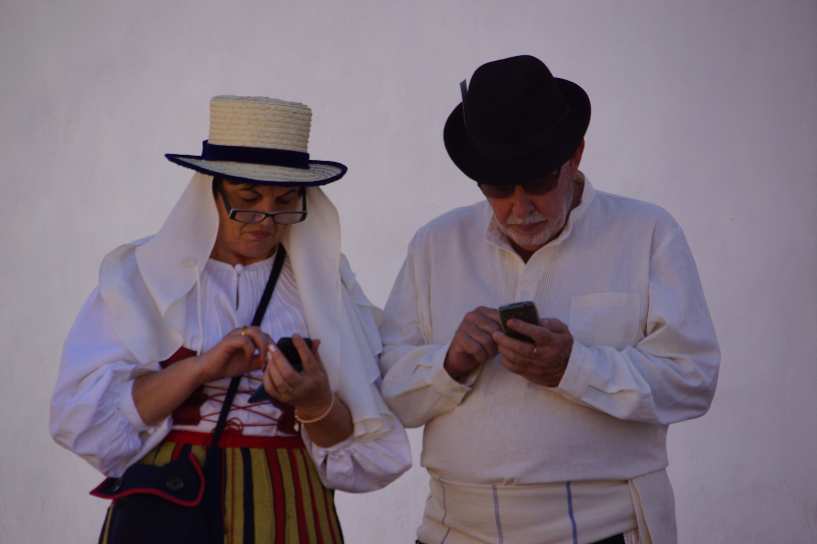 Laptop und Lederhose - auch in San Sebastian de la Gomera