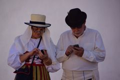 Laptop und Lederhose - auch in San Sebastian de la Gomera