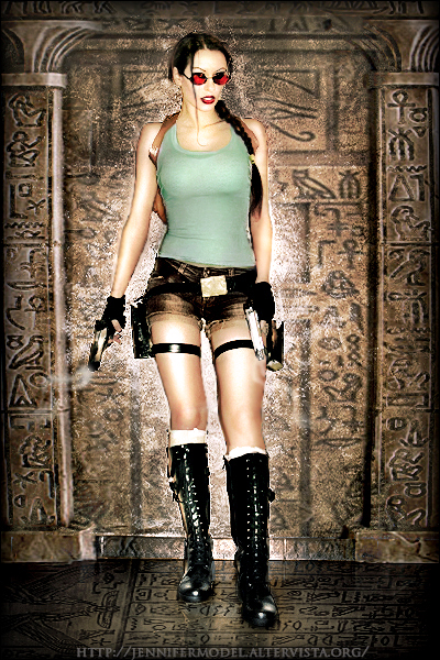 Lara Croft cosplay