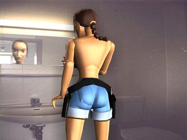 Lara in Restroom or just in my head?