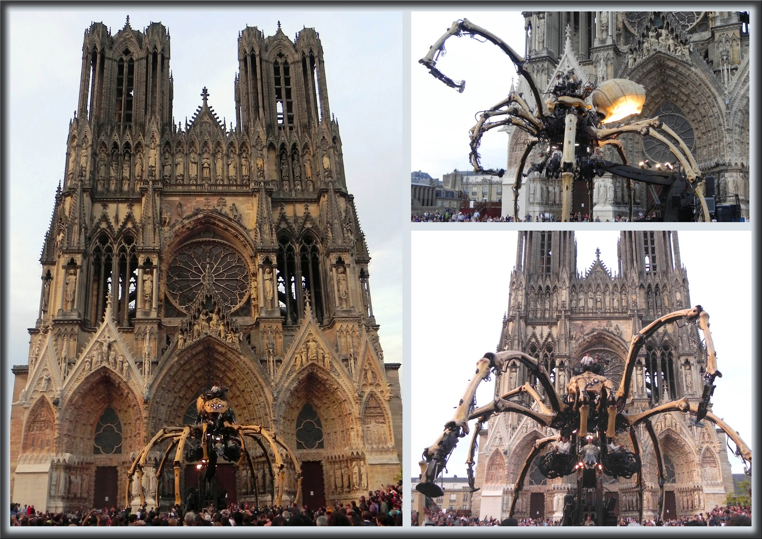 L'araignée géante de la Cie la Machine à Reims