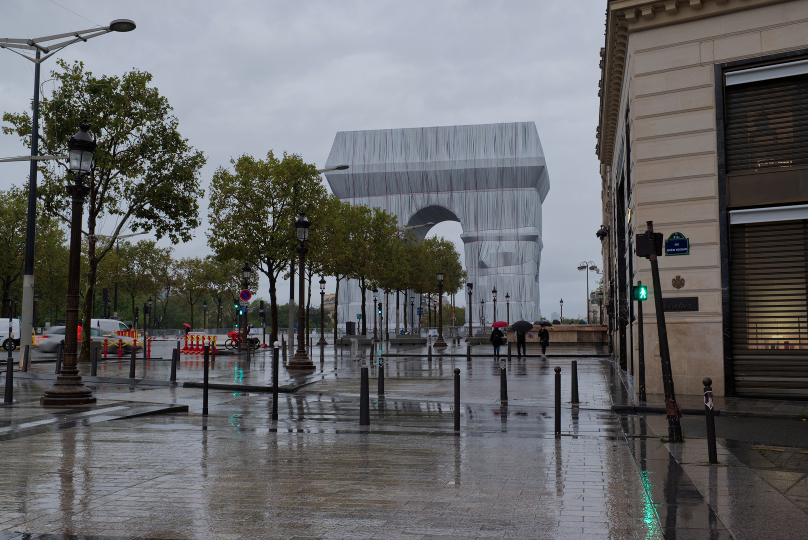 L'Arc de Triomphe, Wrapped