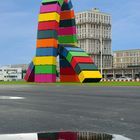 L'arche de containers, le Havre