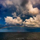L'arcobaleno sul mare