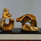 " Large Four Piece - Reclining Figure "