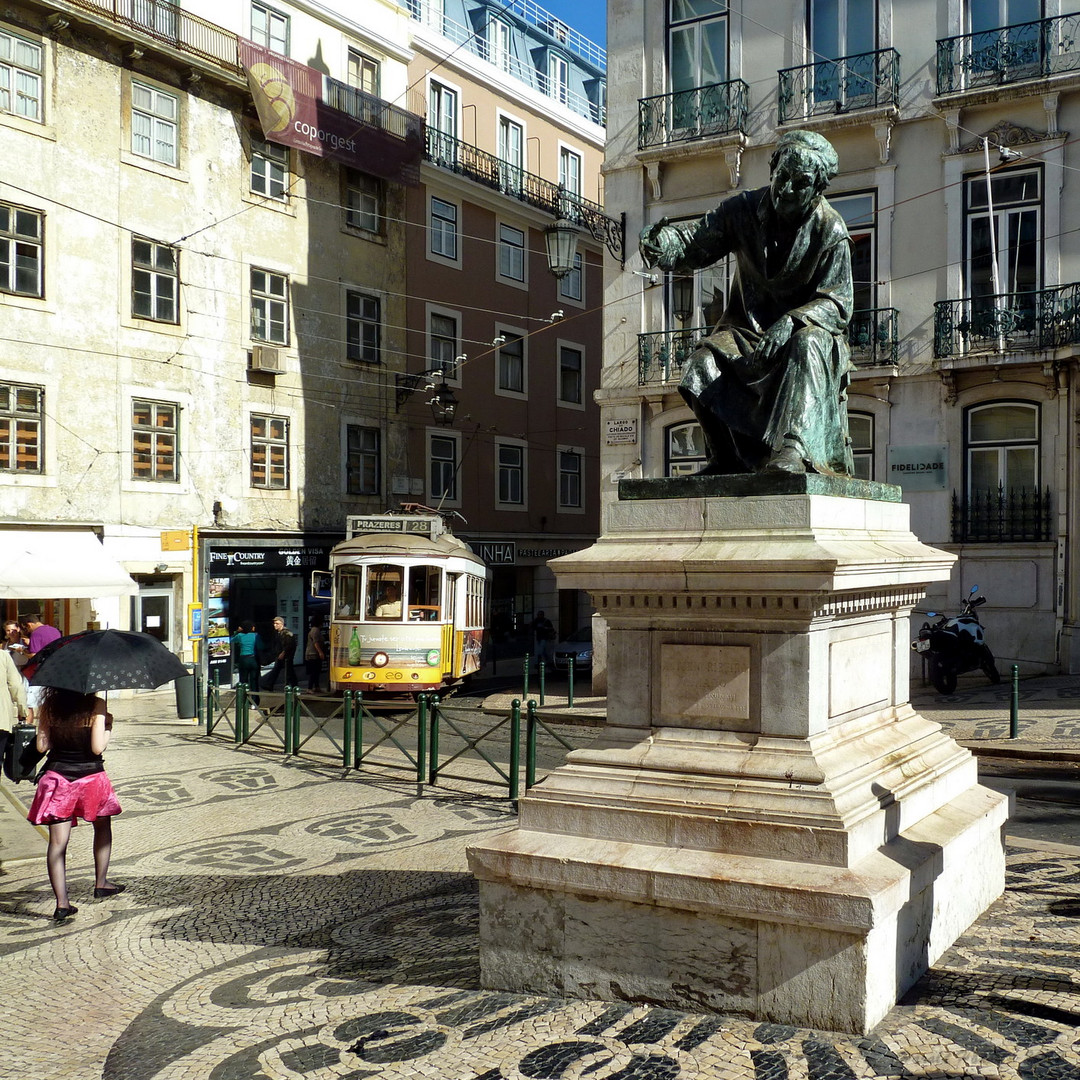 Largo do Chiado..- Lissabon