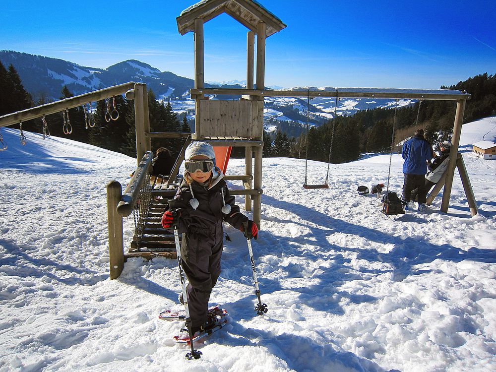 Larissa an der Bergstation