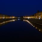 L'Arno calmo...