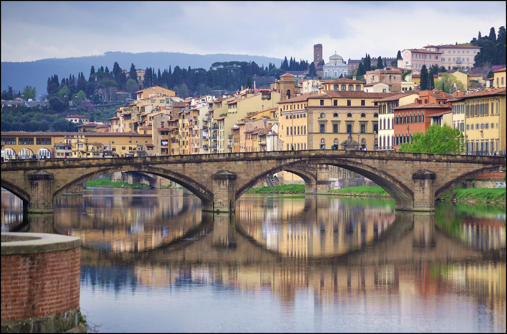 L'Arno comme un miroir....