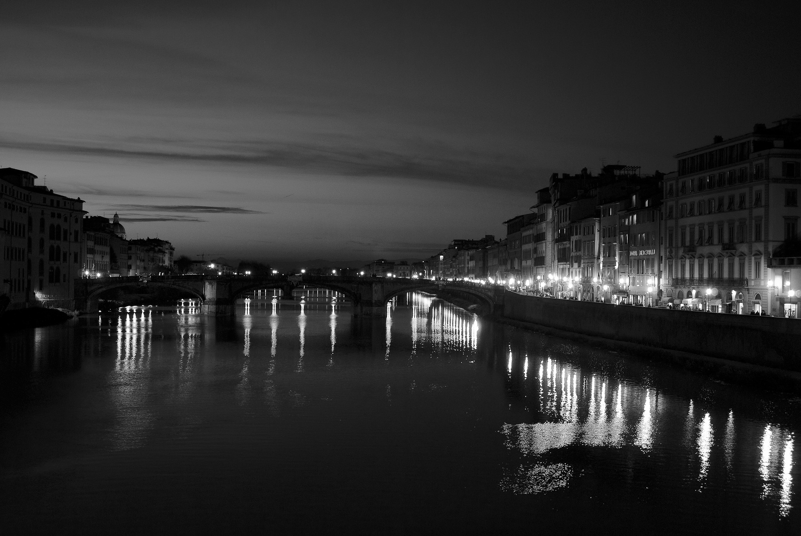 L'Arno di sera