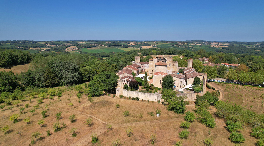 Larressingle vu du ciel