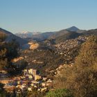 L’arrière-pays niçois vu du Mont Boron