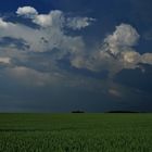 l'arrivée de l'orage