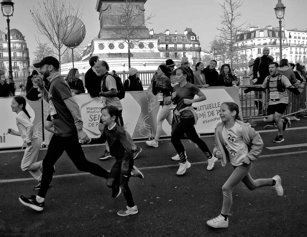 L'arrivée ... en famille ! 