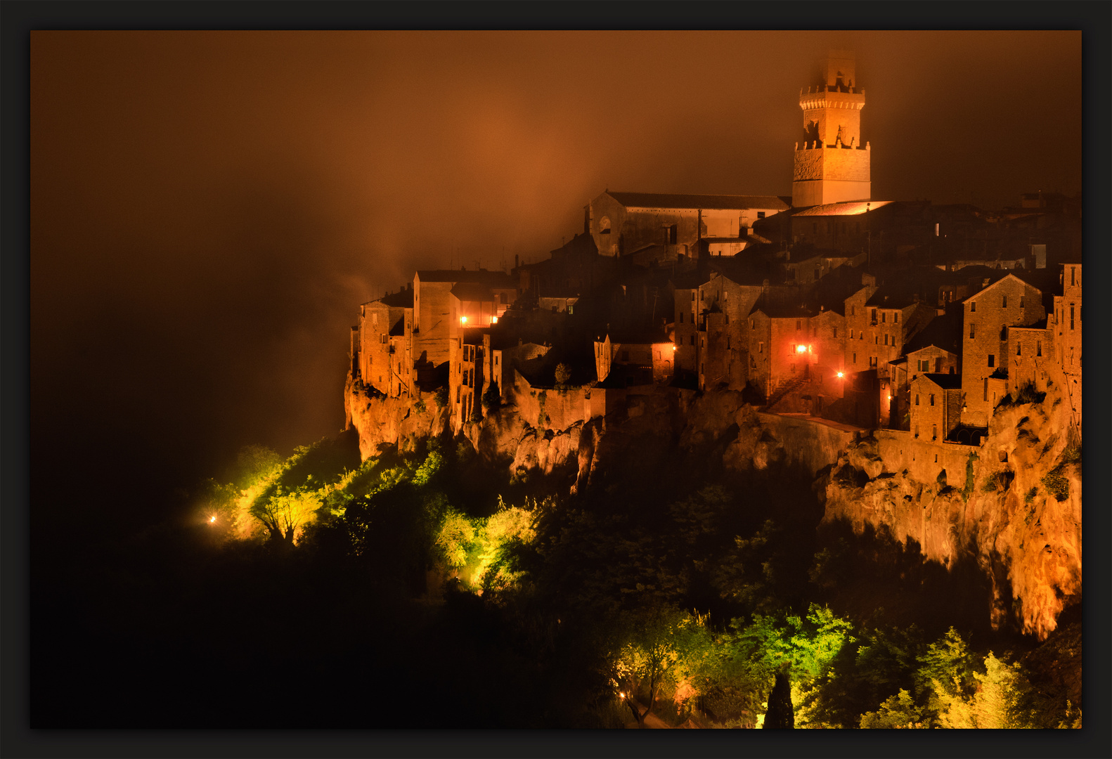 l'arrivo della nebbia