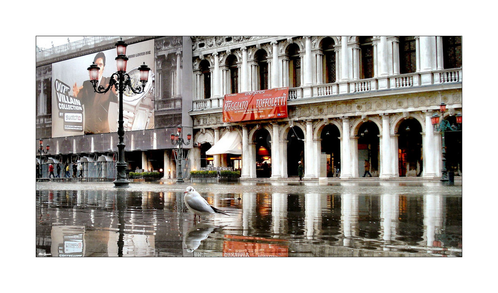 L'arrivo dell'acqua alta (Venezia)