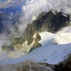 L'arête de l'Aiguille du Midi (Chamonix)