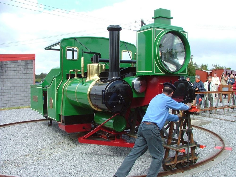 Lartigue Einschienenbahn "Drehscheibe"