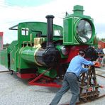 Lartigue Einschienenbahn "Drehscheibe"