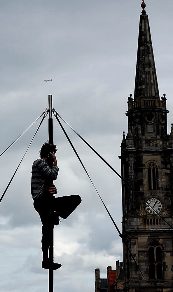 L'artista delle strade di Edimburgo