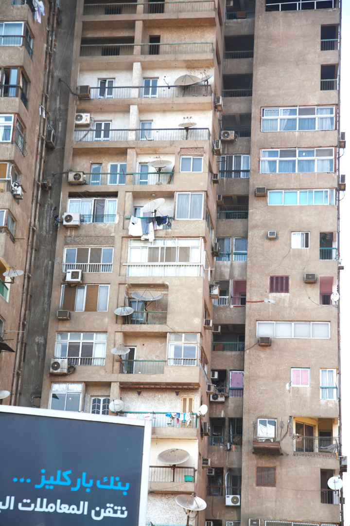 Las antenas en El Cairo