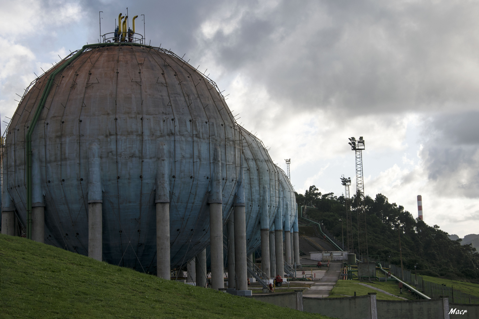 Las bombonas de Campa Torres