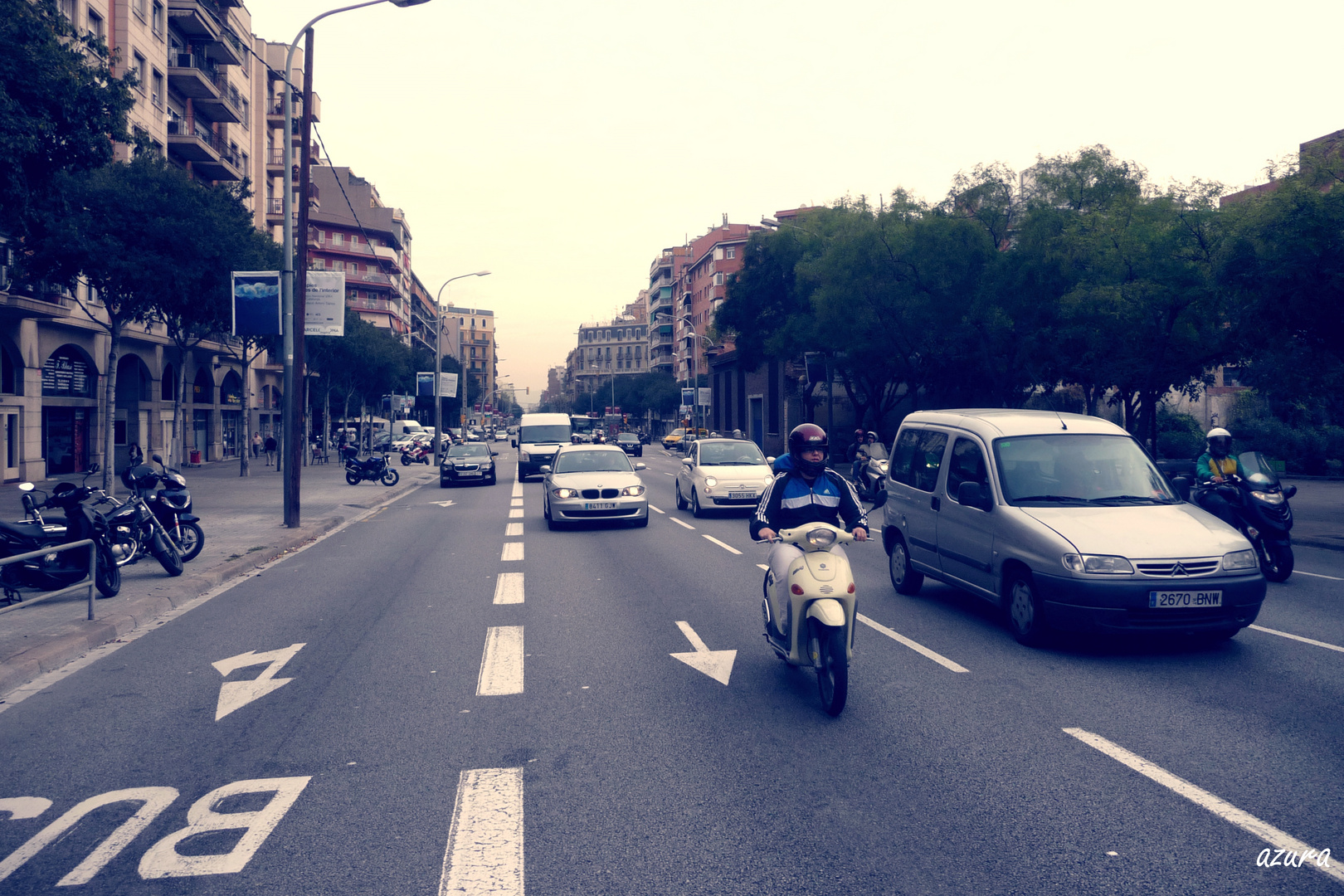 Las calles de Barcelona