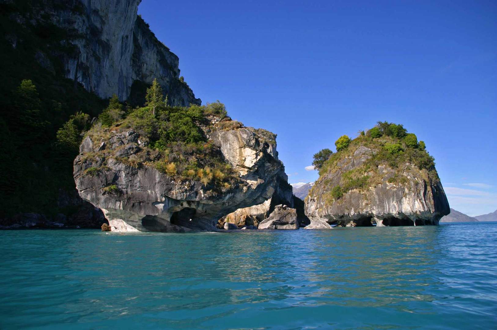 Las Capillas de Mármol (Mamorkathedralen) im Lago General Carrera