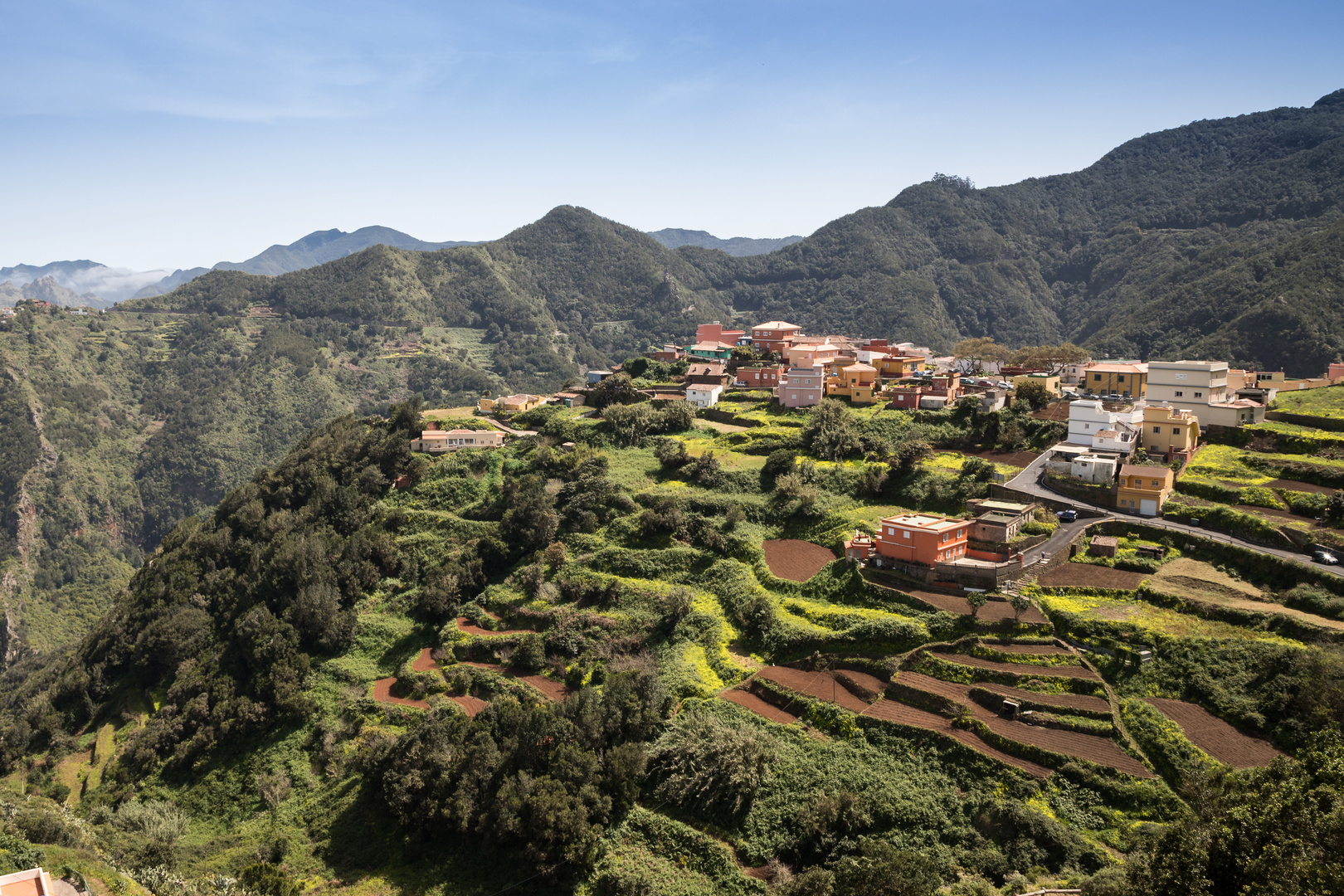 Las Carboneras, ein Bergdorf im Norden Teneriffas