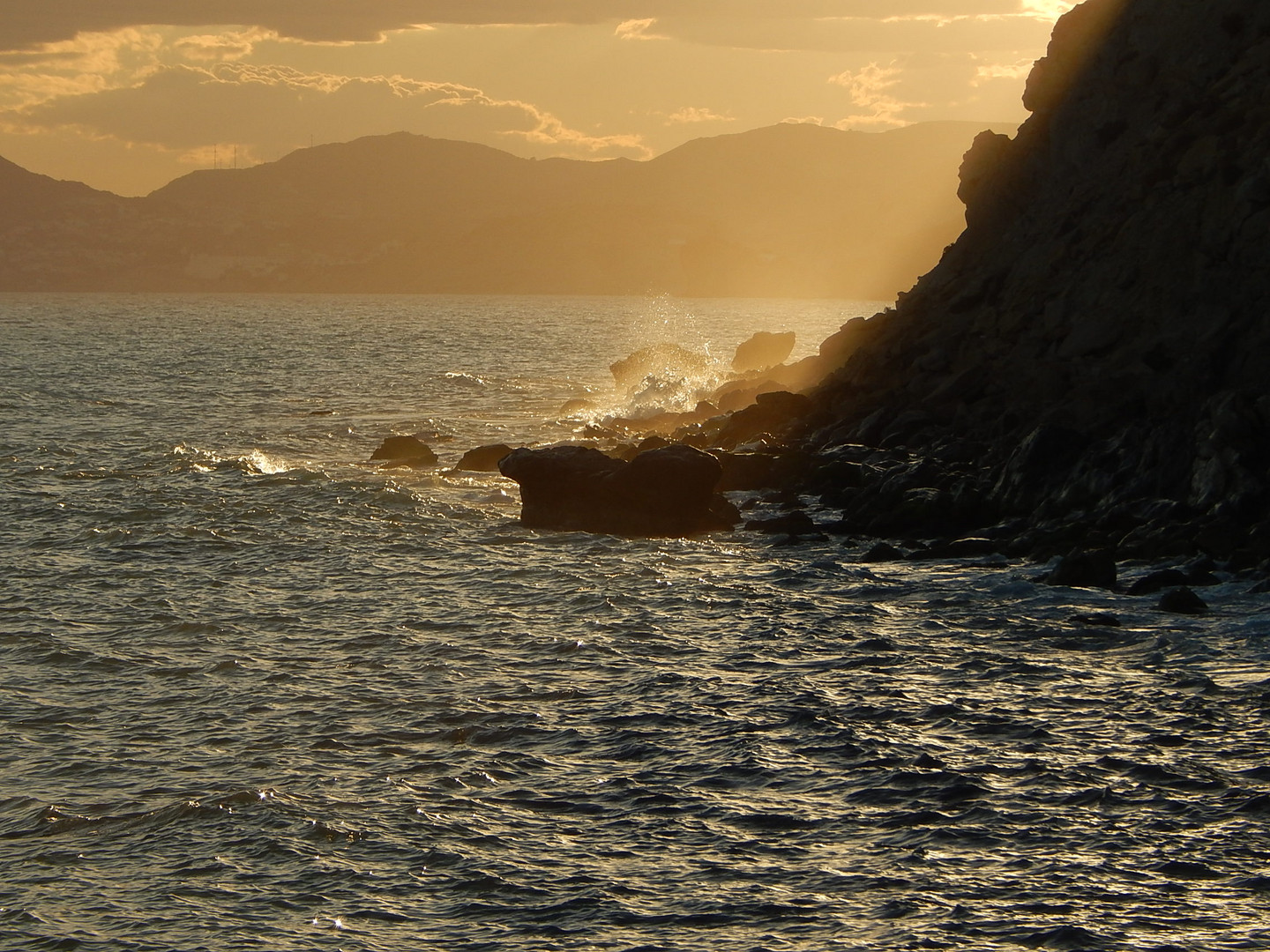 Las caricias de Tierra y Marea.