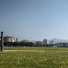 Las duchas en la Playa de Villagarcía