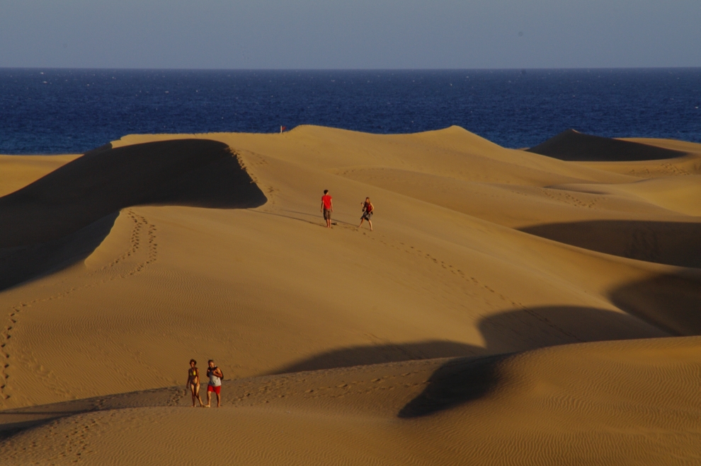 Las dunas de Maspalomas