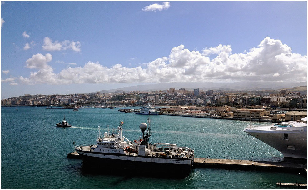 Las Palmas - Hafenblick