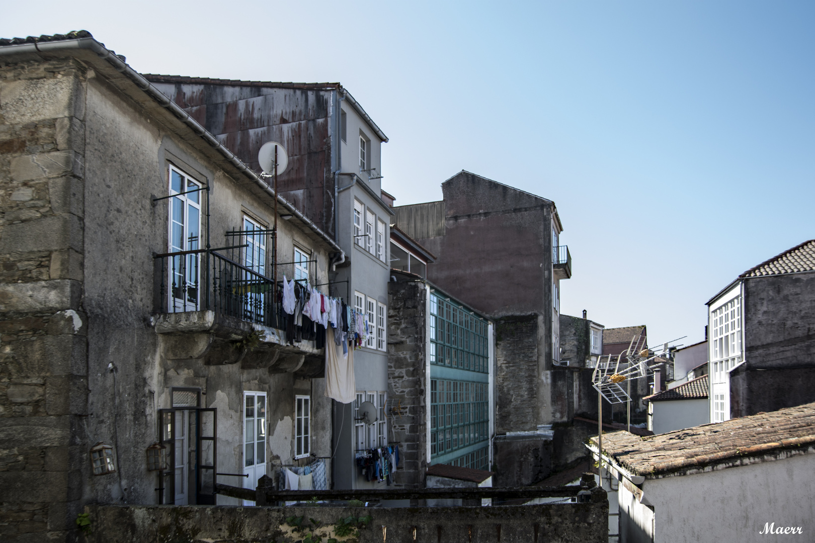 Las patios traseros de La Rúa Nueva