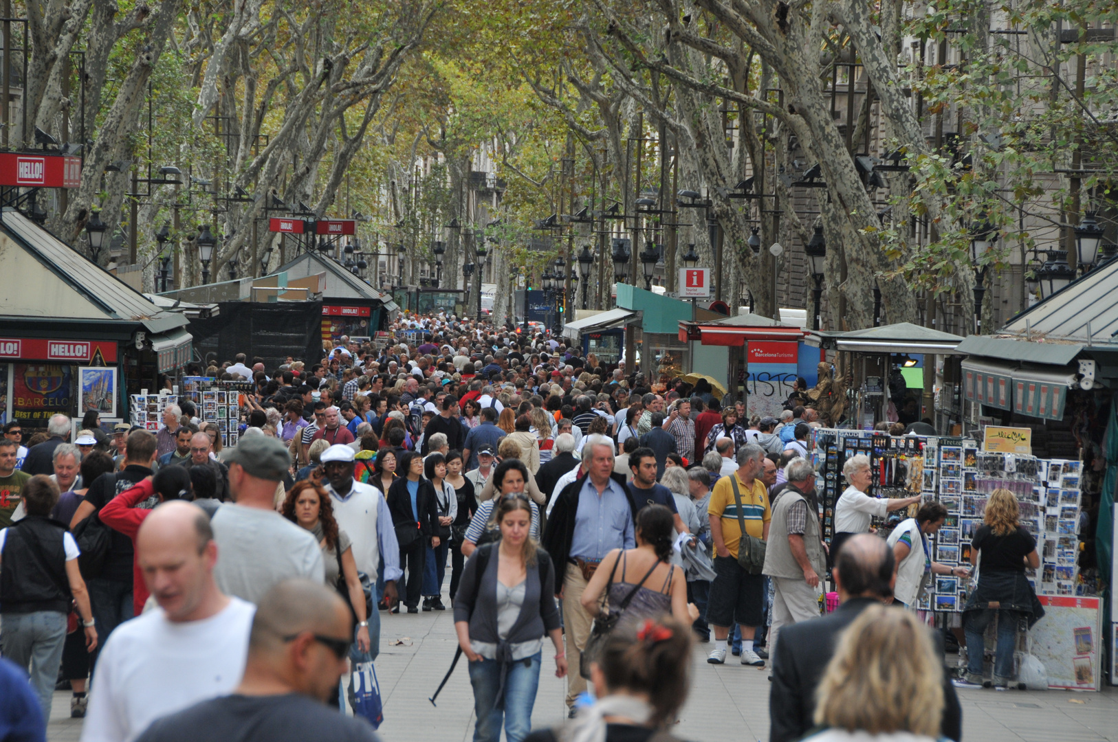 Las Ramblas - Wege der Entspannung