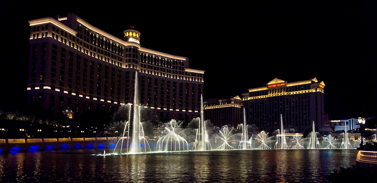 Las Vegas and Bellagio lake :-)